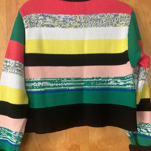 CAbi Multicolor Striped Crew Neck Sweater - Picture 7 of 10